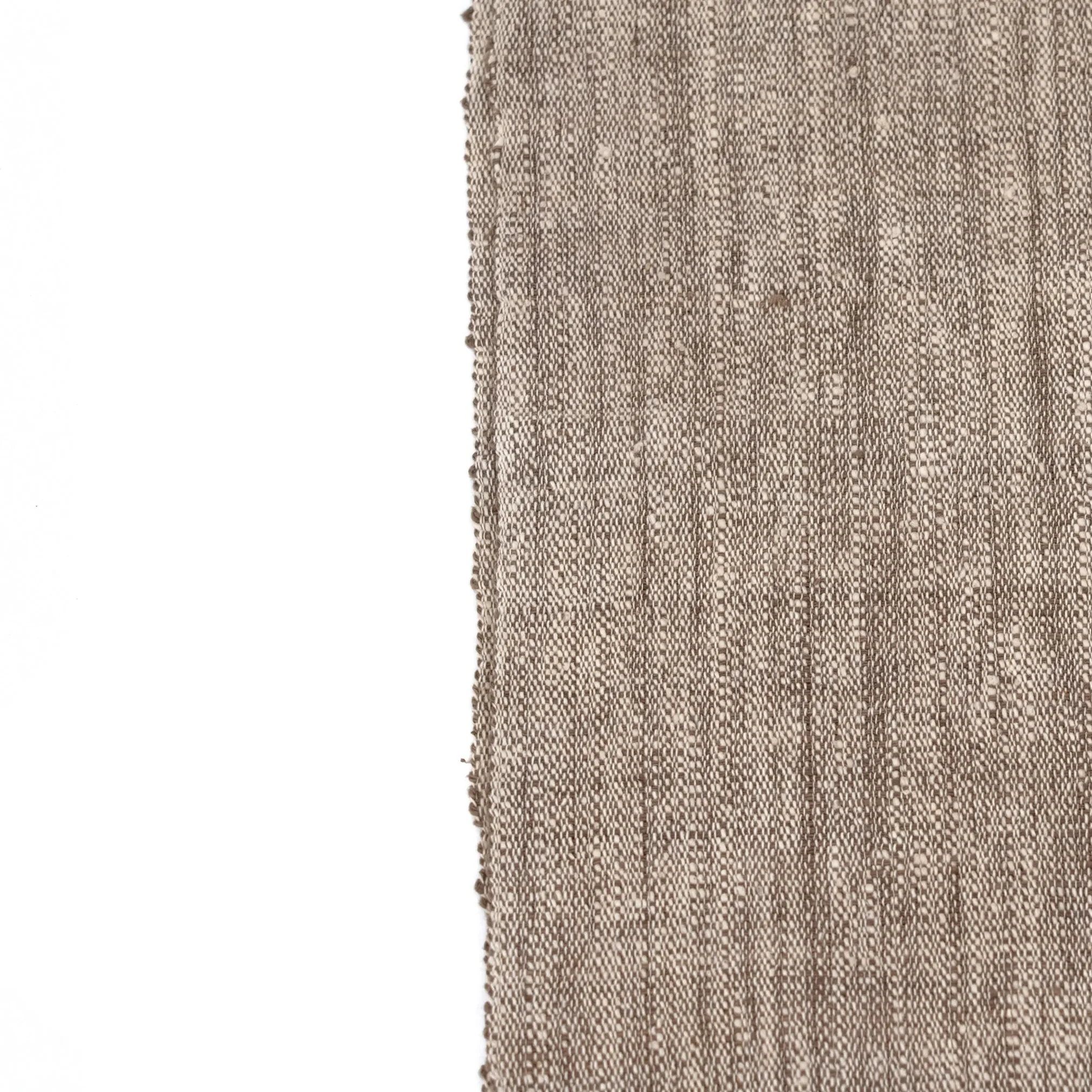 Handspun Cotton Two-Tone Throw in Charcoal