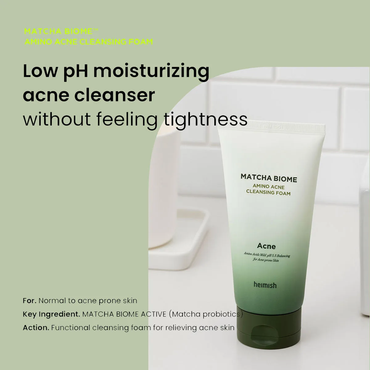 Heimish Biome Amino Acne Cleansing Foam 150ml