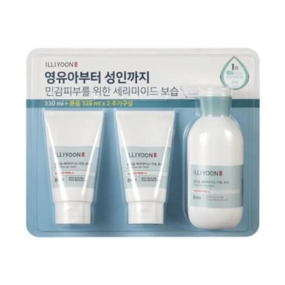 Illiyoon ceramide ato lotion 330ml 128ml*2