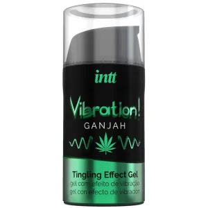 Intt Vibration! Tingling Effect Warming Flavoured Gel - Ganjah