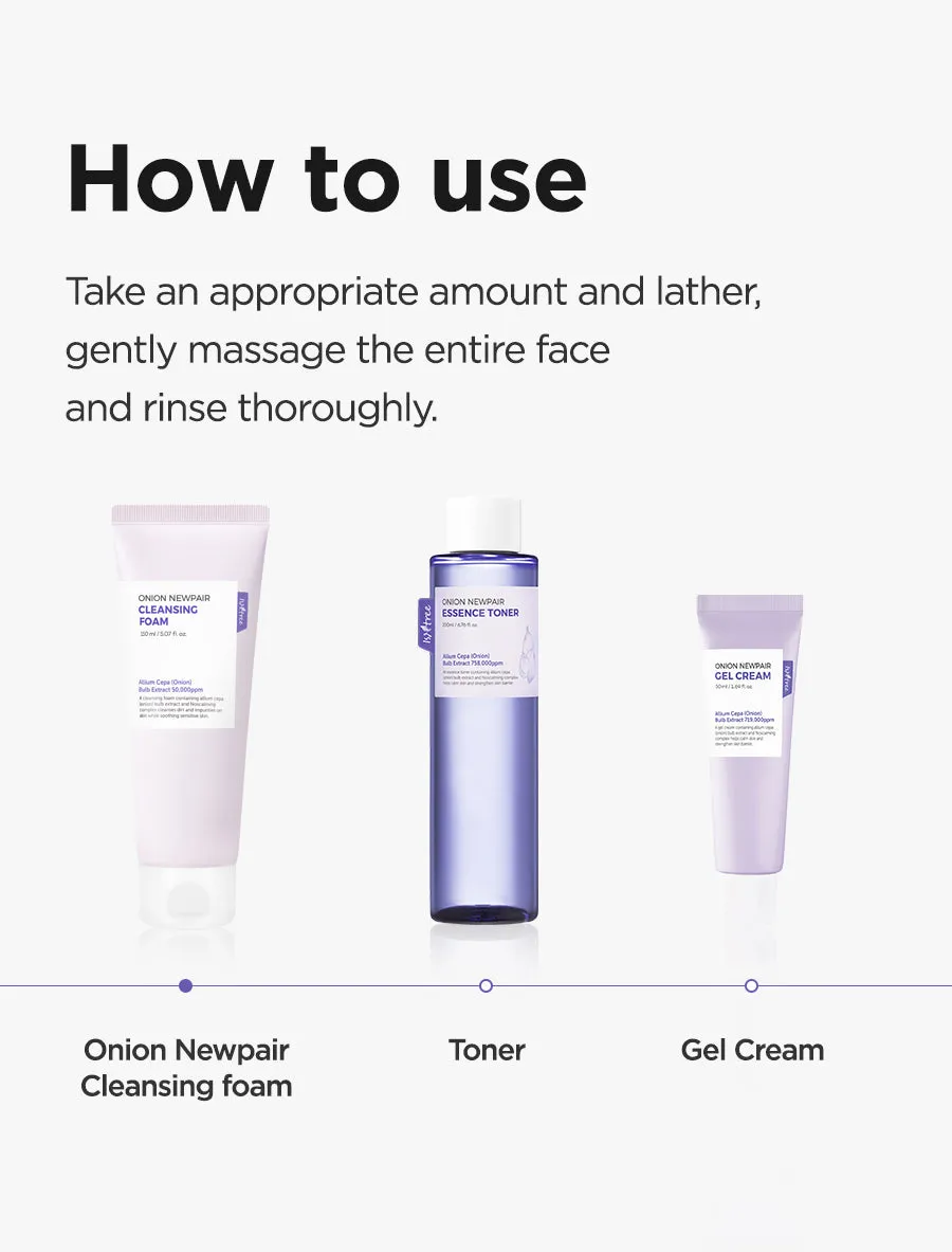 Isntree Onion Newpair Cleansing Foam 150ml