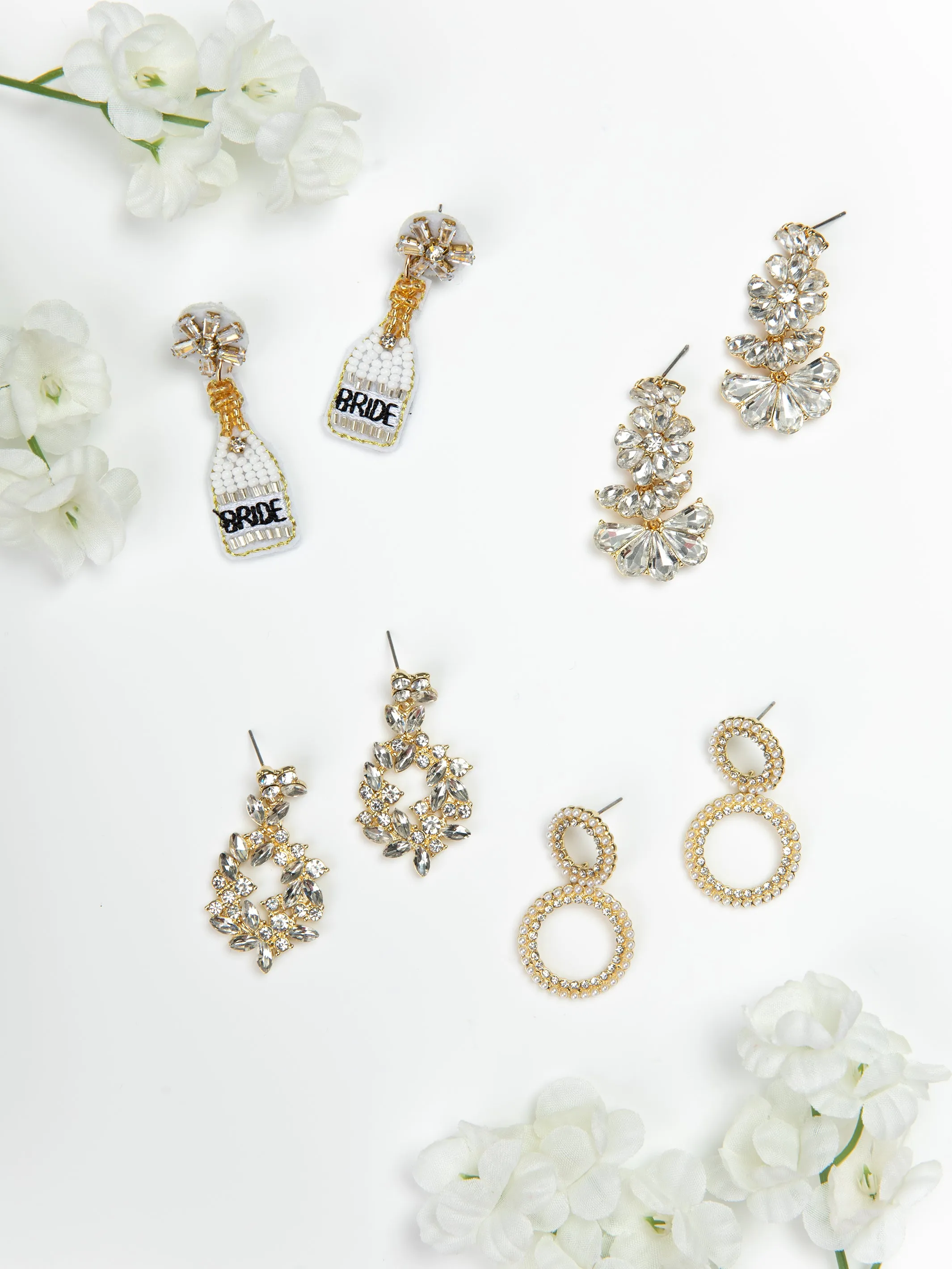 Jade Earrings | Bride