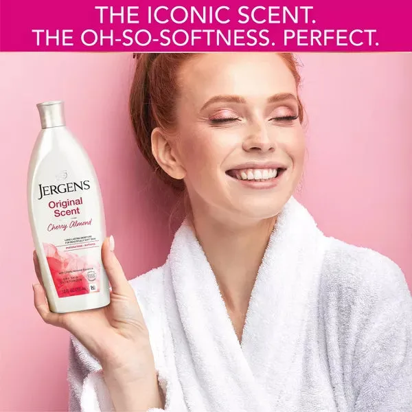Jergens Original Scent with Cherry Almond Dry Skin Moisturizer - 10 oz