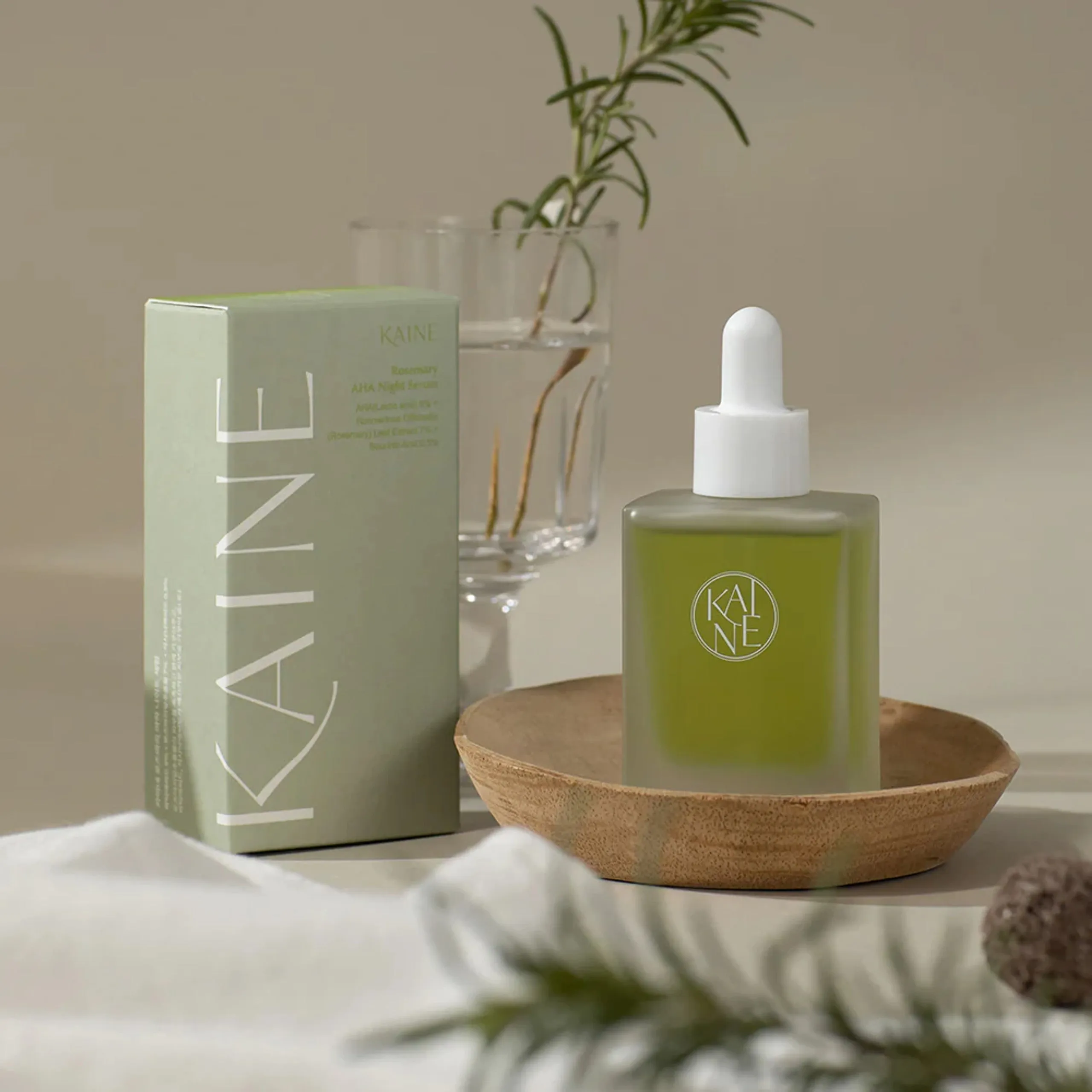 Kaine Rosemary AHA Night Serum 30ml