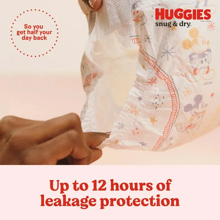 Kimberly Clark 55186 Huggies Snug & Dry Diapers, Size 7 42 Ct