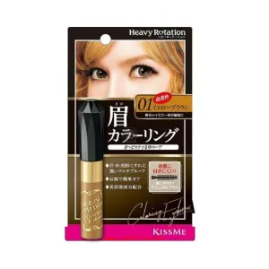 Kiss Me Heavy Rotation Coloring Eyebrow 01 Yellow Brown