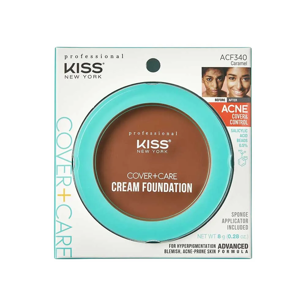 Kiss New York Professional Cover   Care Cream Foundation - Choose Your Color