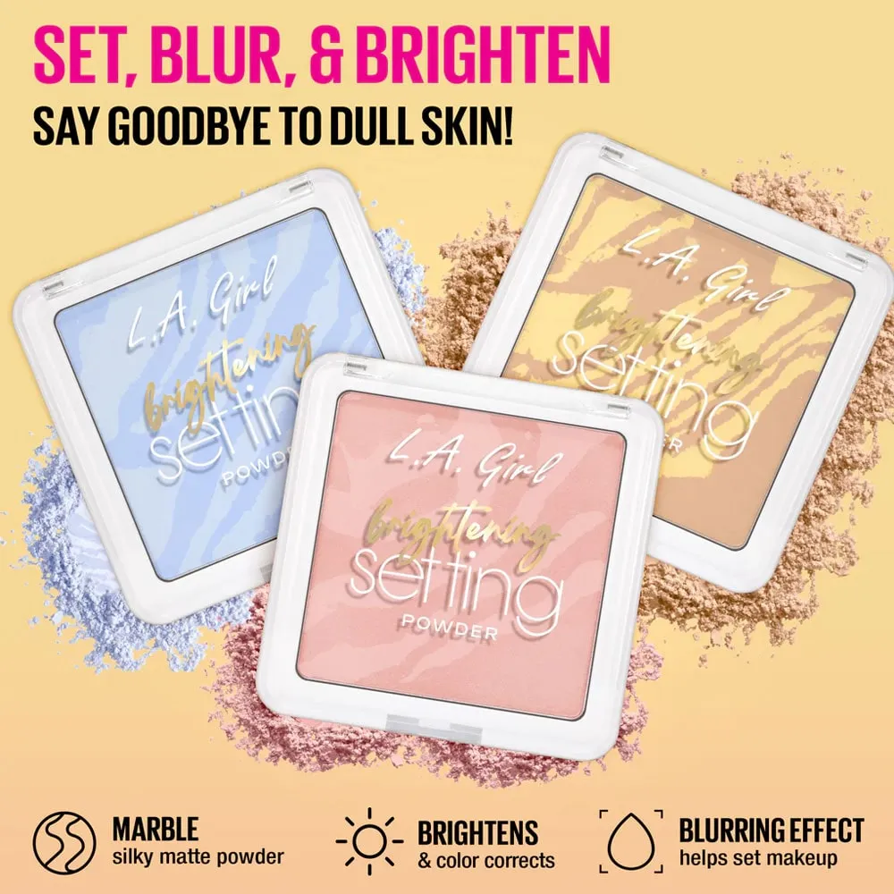 LA Girl Brightening Setting Powder Blue Skies 8g