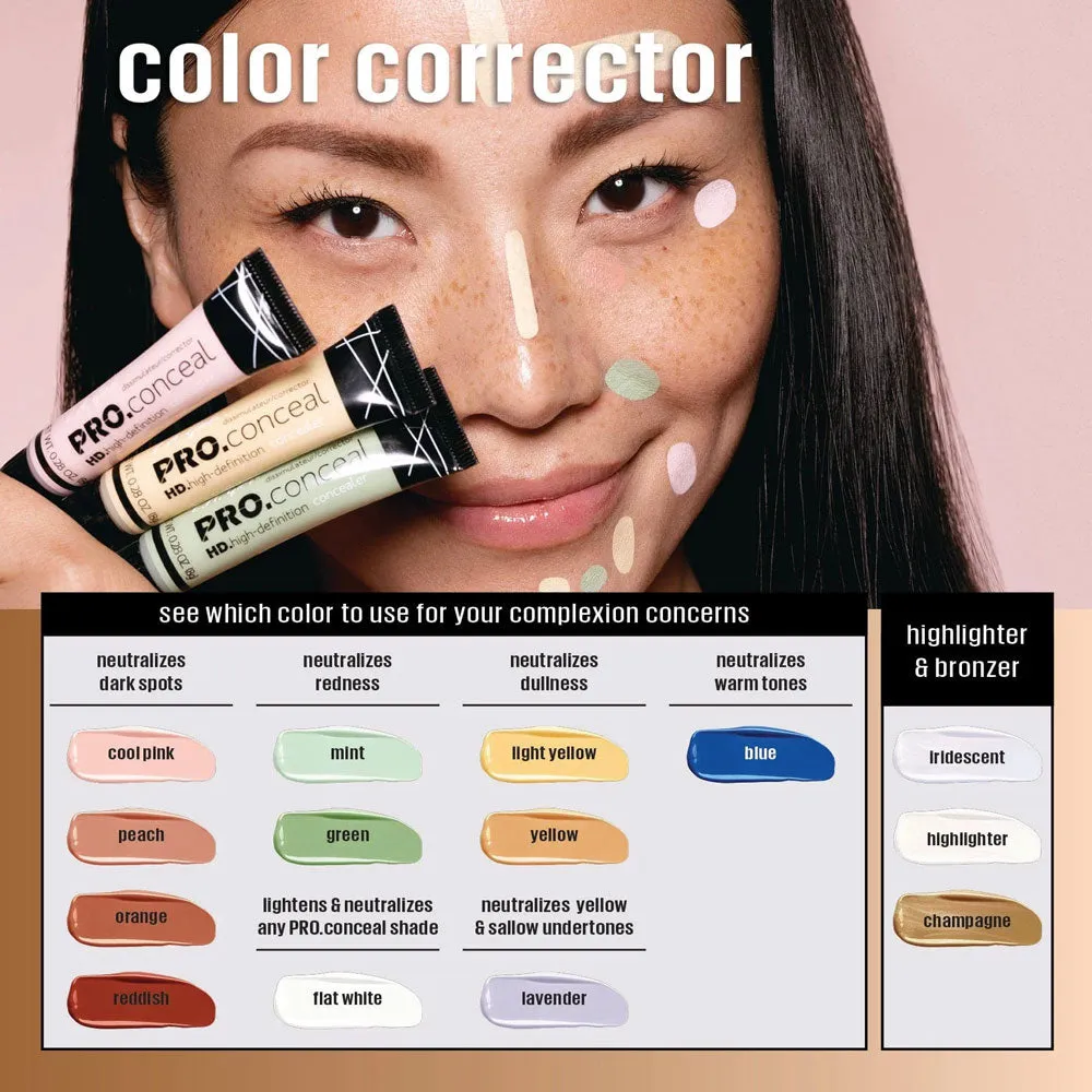 LA Girl HD Pro Concealer Blue Corrector 8g