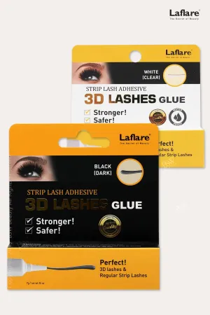 LAFLARE 3D LASHES GLUE STRIP LASH ADHESIVE 0.25oz