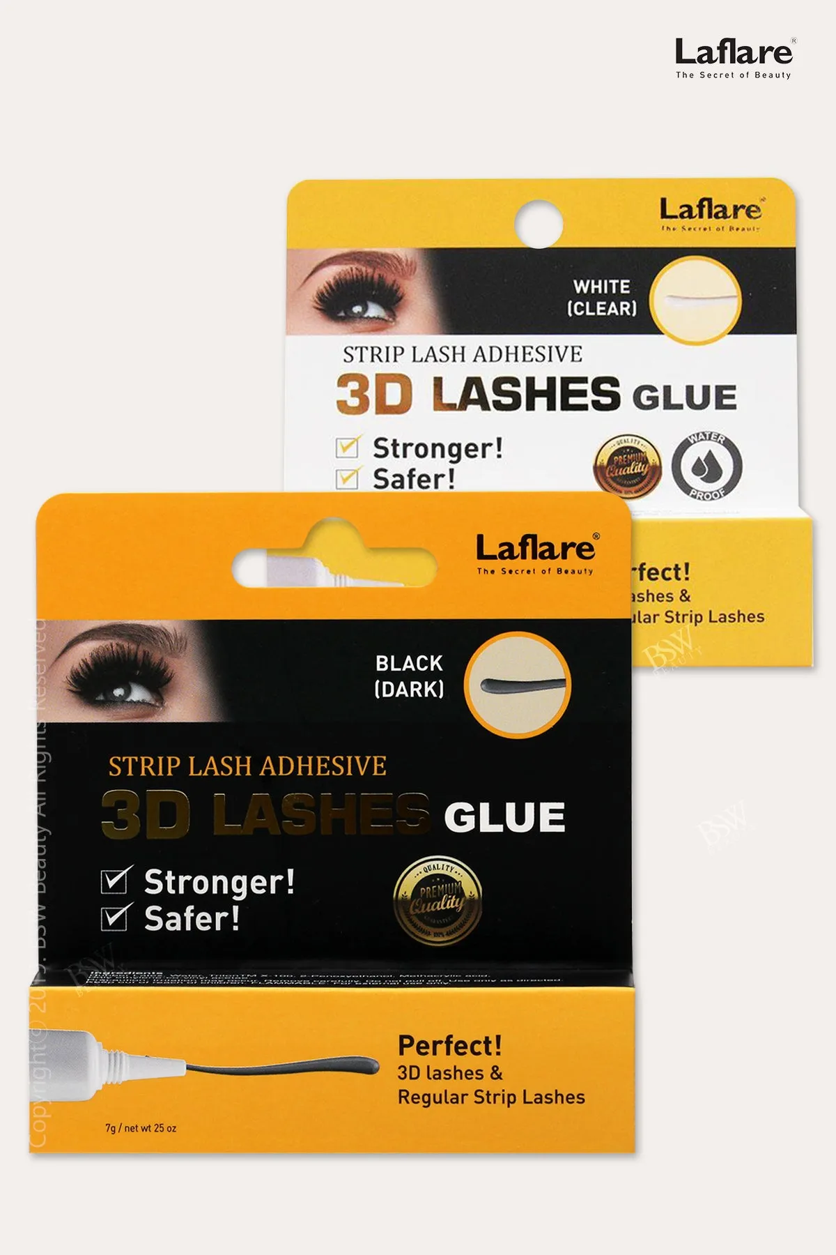 LAFLARE 3D LASHES GLUE STRIP LASH ADHESIVE 0.25oz