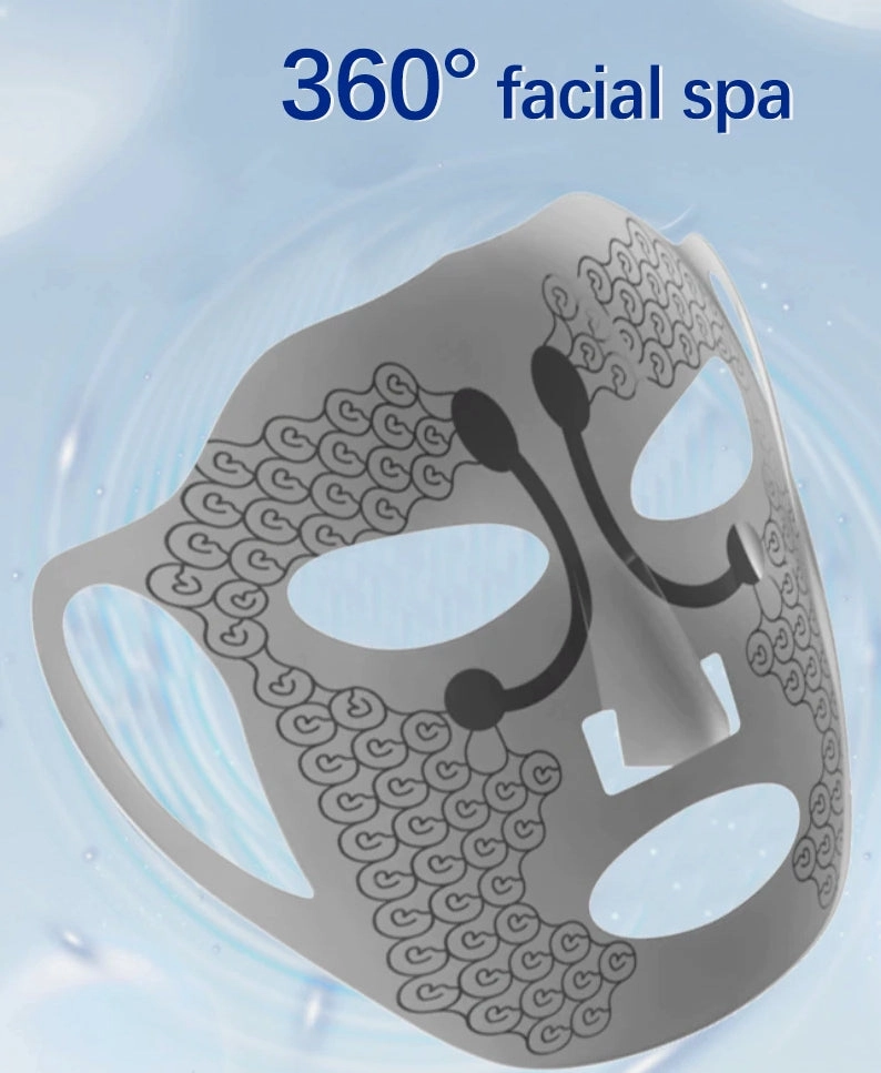 Latex Facial Mask Beauty Mask Massager