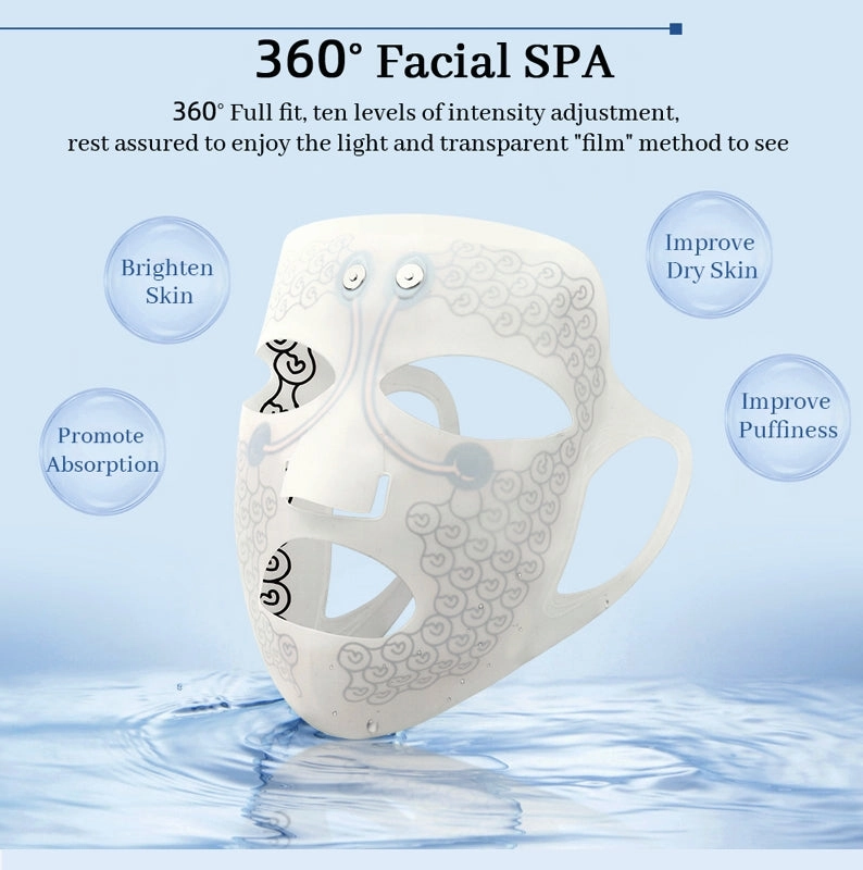 Latex Facial Mask Beauty Mask Massager
