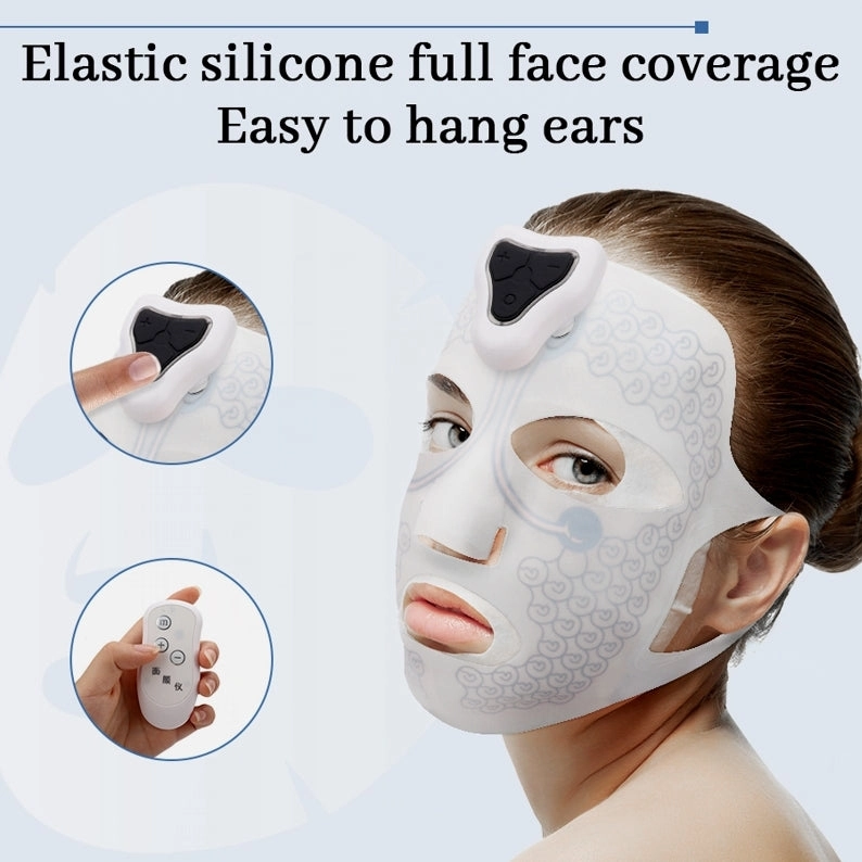 Latex Facial Mask Beauty Mask Massager