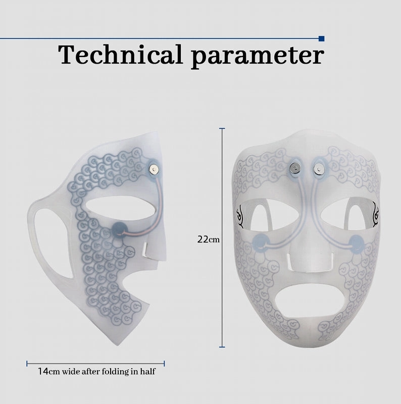 Latex Facial Mask Beauty Mask Massager