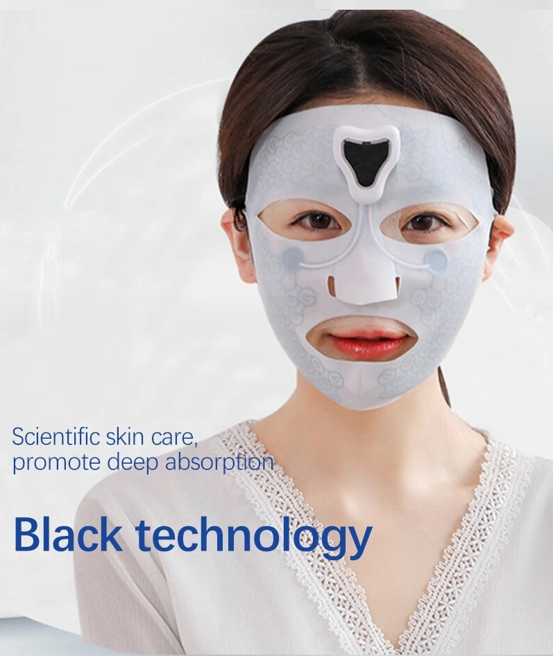 Latex Facial Mask Beauty Mask Massager
