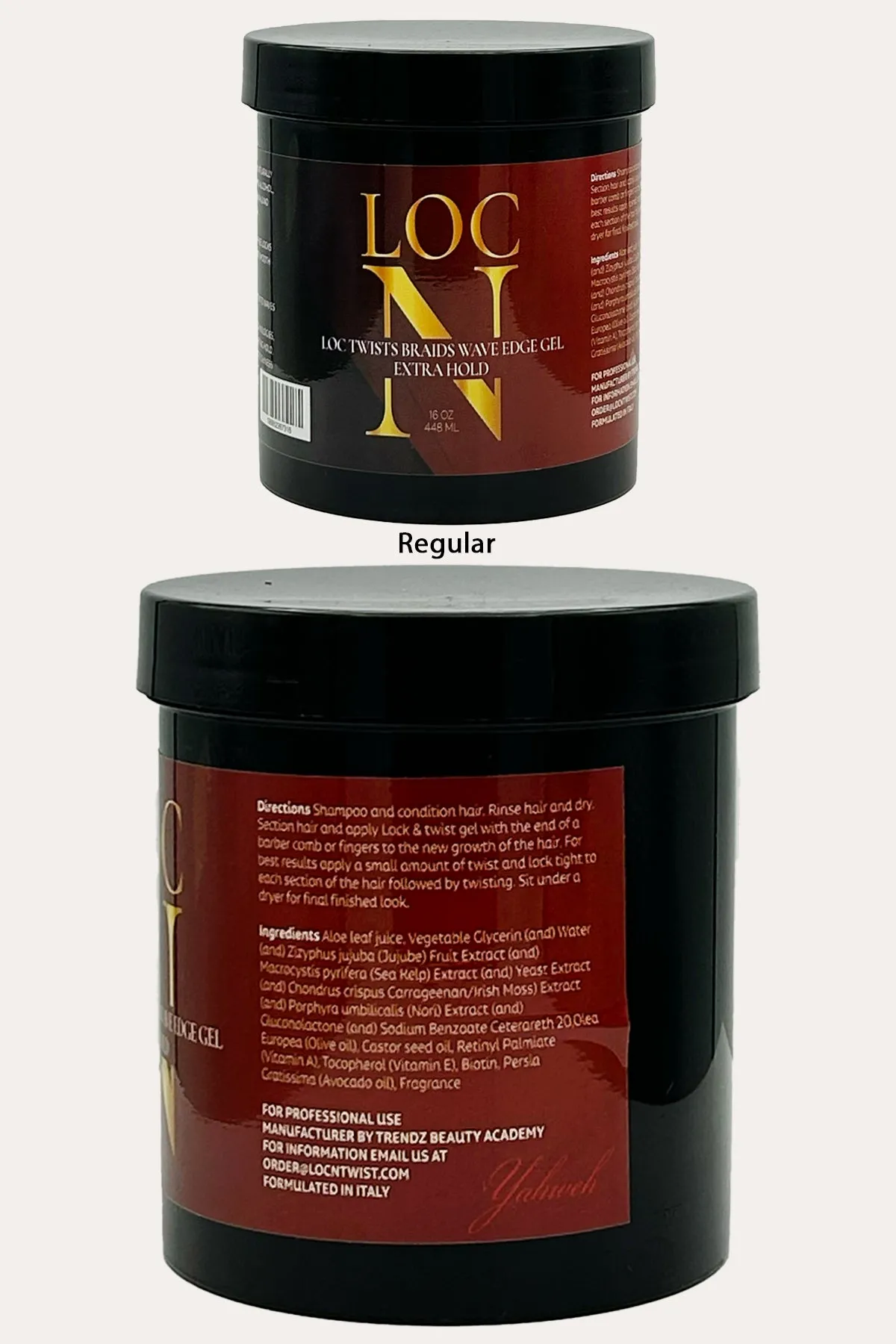 LOC N GEL LOC N TWIST EDGE GEL EXTRA HOLD 16oz