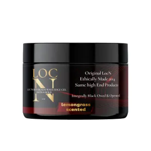 Loc 'N Loc Twists Braids Wave Edge Gel Extra Hold - Lemon Grass - 8 oz