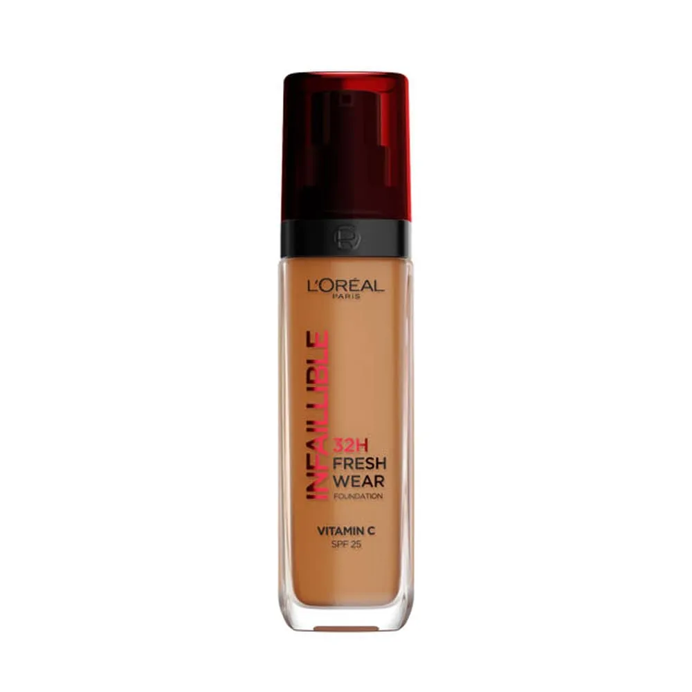 L'Oreal Infallible 24Hr Liquid Foundation 340 Copper 30ml