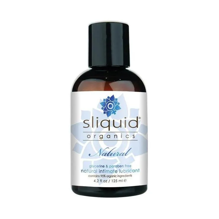 Lubricant Water Based - Sliquid Organics Natural Intimate - 4.2 oz