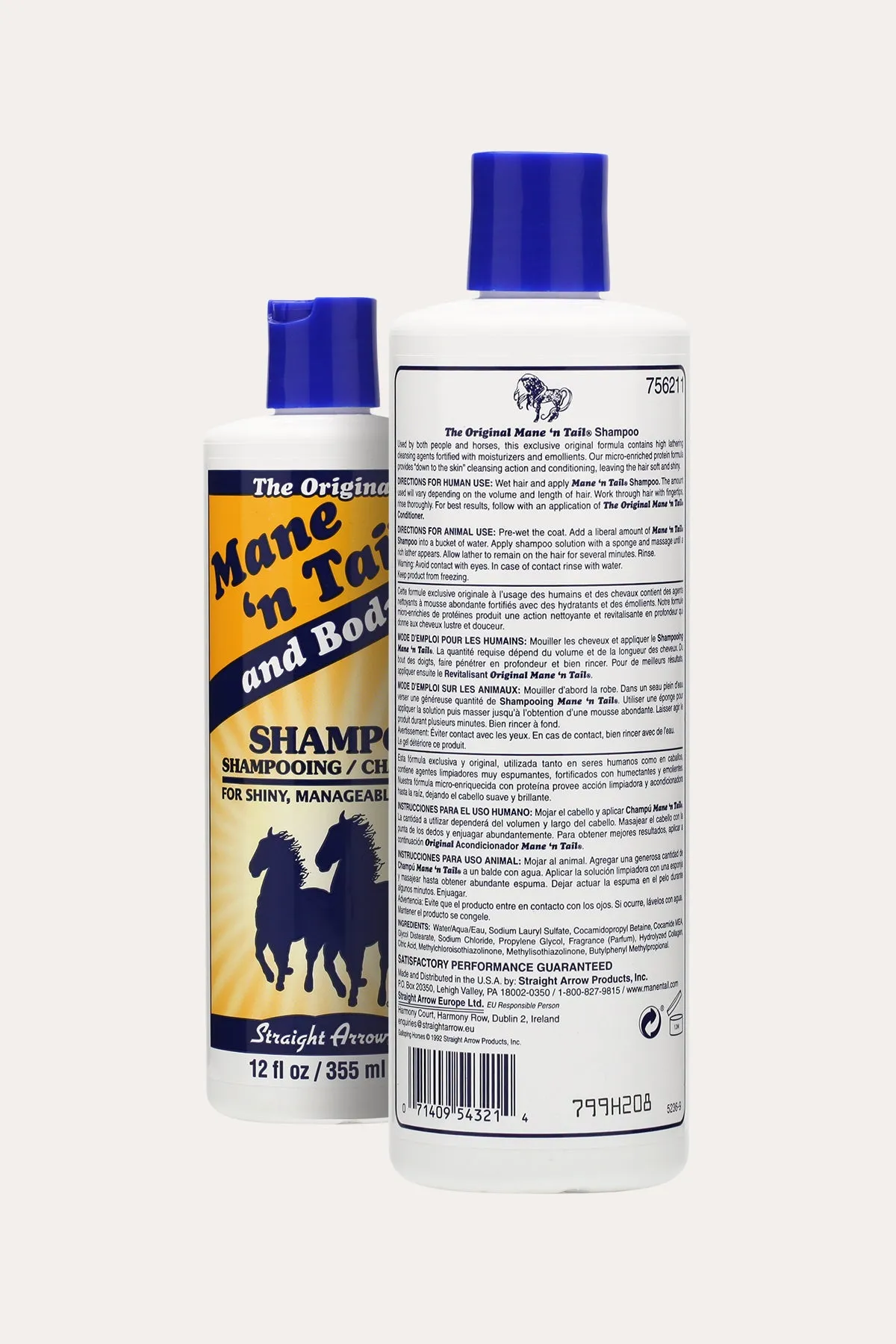 MANE'N TAIL AND BODY SHAMPOO 12oz