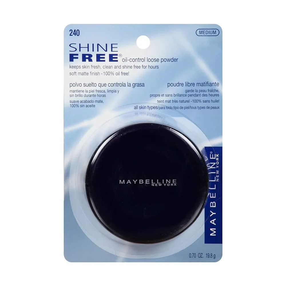 Maybelline Shine Free Oil Control Loose Powder 240 Medium