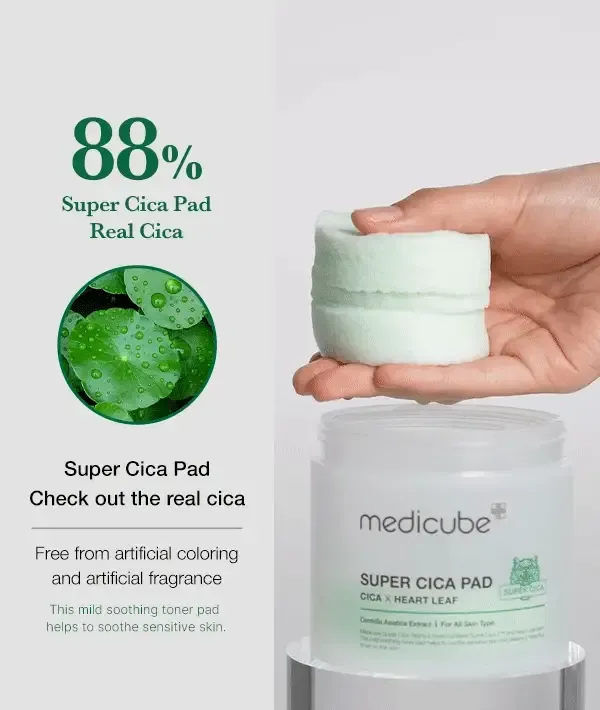 Medicube Super Cica Toner Pad 30Pcs