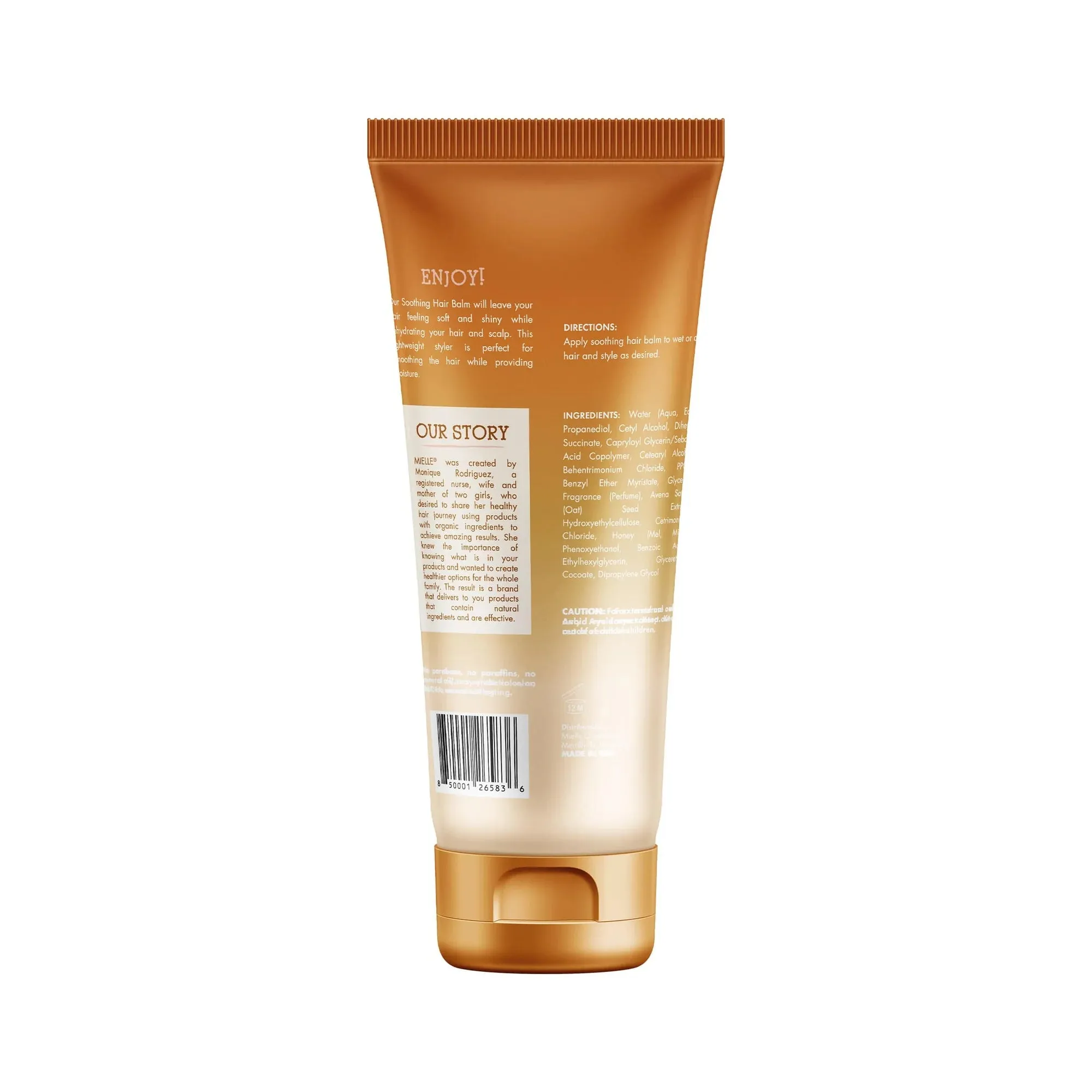 Mielle Oats Honey Blend Soothing Hair Balm - Sensitive Scalp - 6 oz