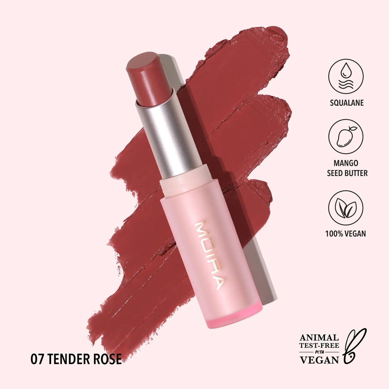 MOIRA - BALM TEXTURE   LIP SHINE- SIGNATURE LIPSTICK -