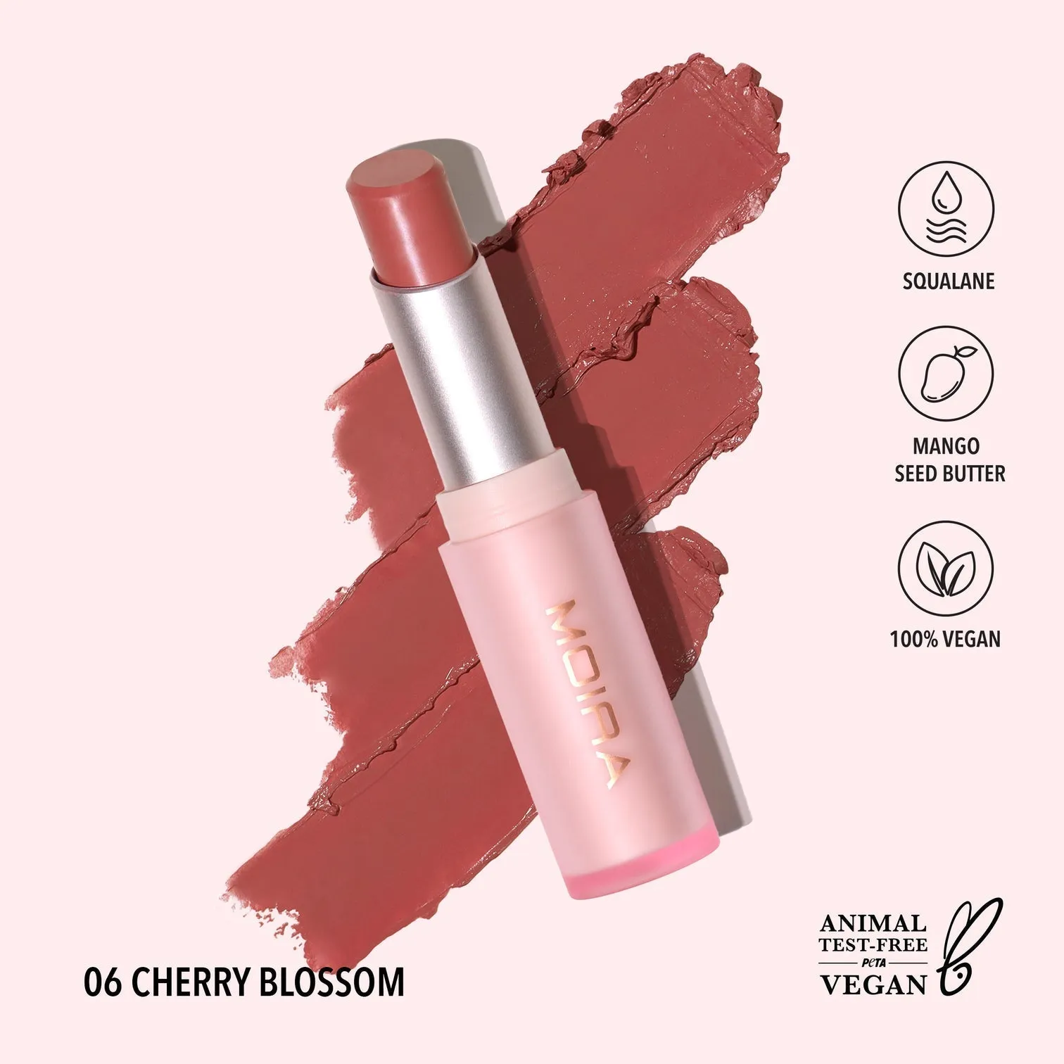 MOIRA - BALM TEXTURE   LIP SHINE- SIGNATURE LIPSTICK -