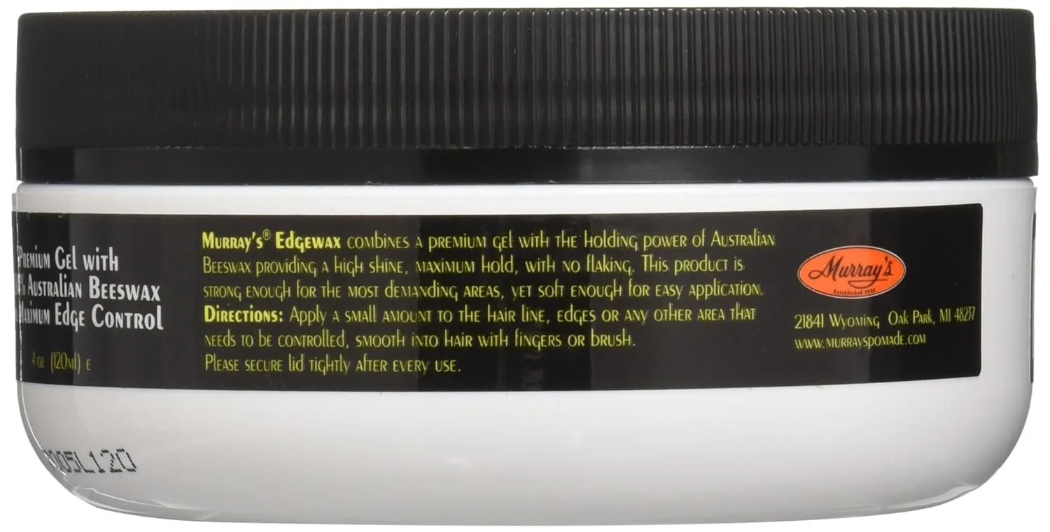 Murray's Edge Wax Extreme Hold. 4 Ounce