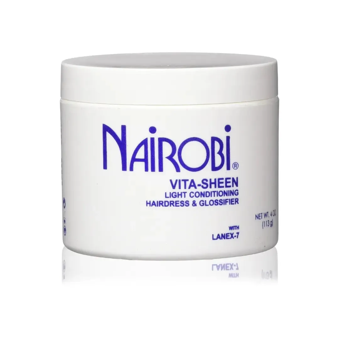 Nairobi Vita-Sheen Light Conditioning Hairdress and Glossifier 4 oz