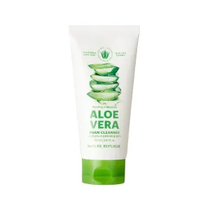 Nature Republic Soothing & Moisture Aloe Vera Foam Cleanser
