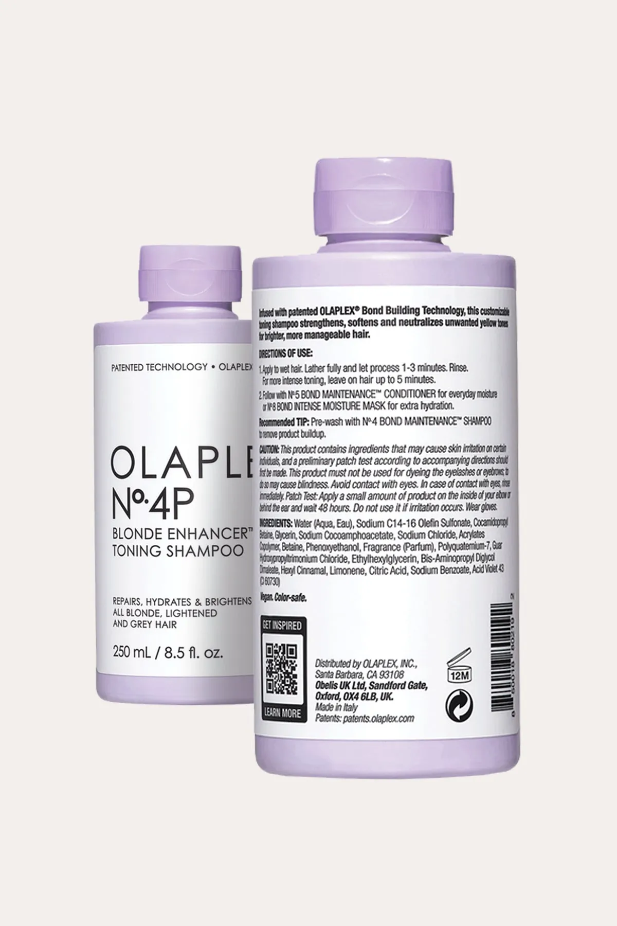 OLAPLEX NO4P BLONDE ENHANCER TONING SHAMPOO 8.5oz