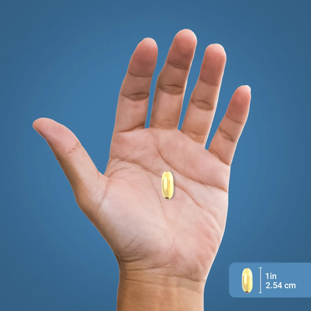 Omega-3 Fish Oil (Natural Lemon), 1200 mg, 240 Quick Release Softgels
