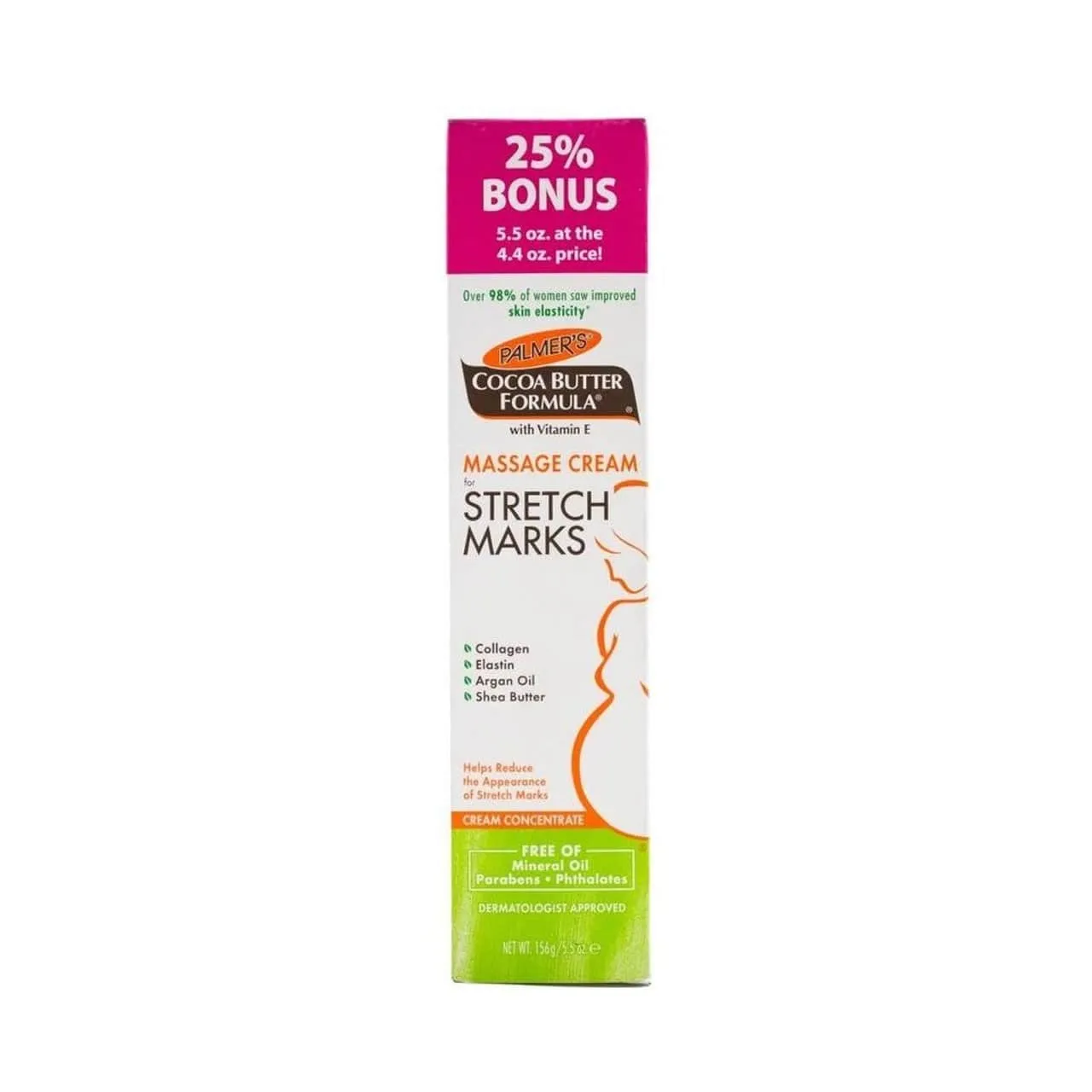 Palmers Massage Cream For Stretch Marks Cocoa Butter Formula With Vitamin E 156g