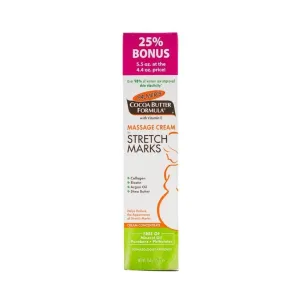 Palmers Massage Cream For Stretch Marks Cocoa Butter Formula With Vitamin E 156g