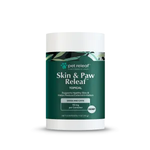Pet Releaf Skin & Paw Releaf Topical for Dogs & Cats