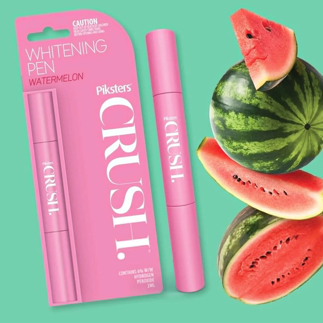 Piksters Whitening Pen Crush Watermelon 2ml - Short Dated Clearance