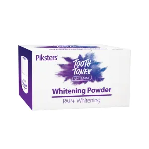 Piksters Whitening Powder Tooth Toner 30g - Short Dated Clearance