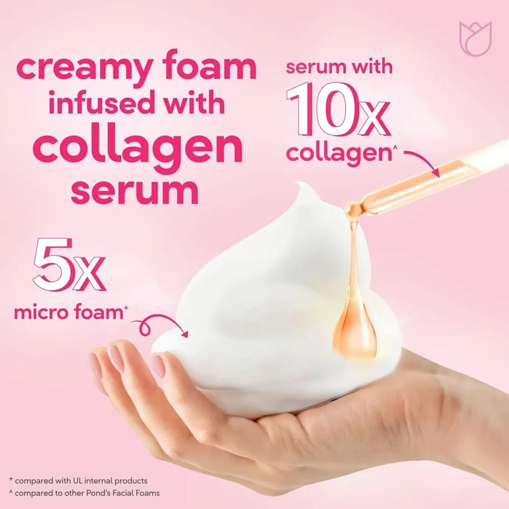 Ponds Bright Beauty Serum Whip Foam 100g