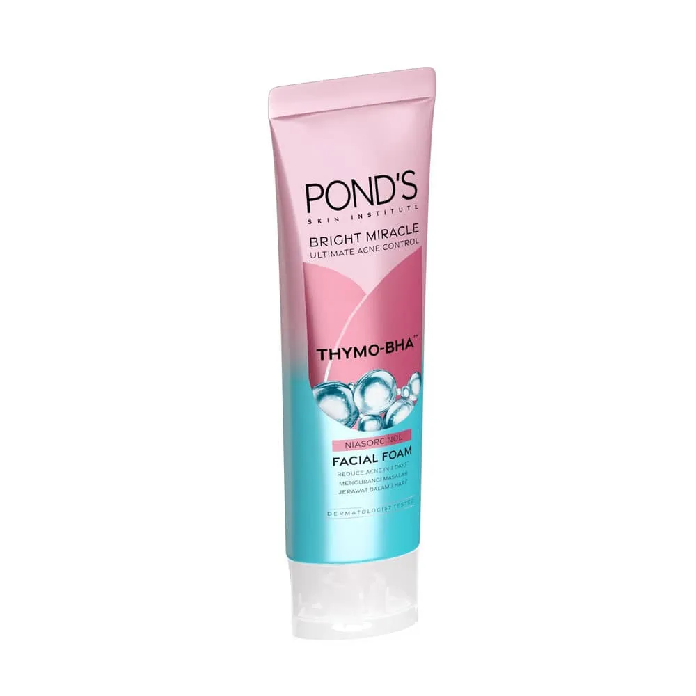 Ponds Facial Foam Bright Miracle Ultimate Acne Control 100g
