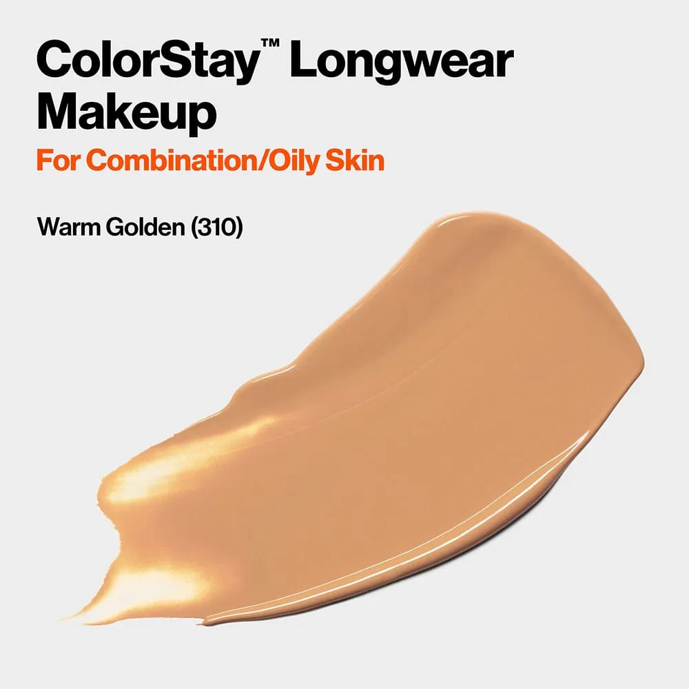 Revlon ColorStay Combination/Oily Foundation SPF15 310 Warm Golden 30ml