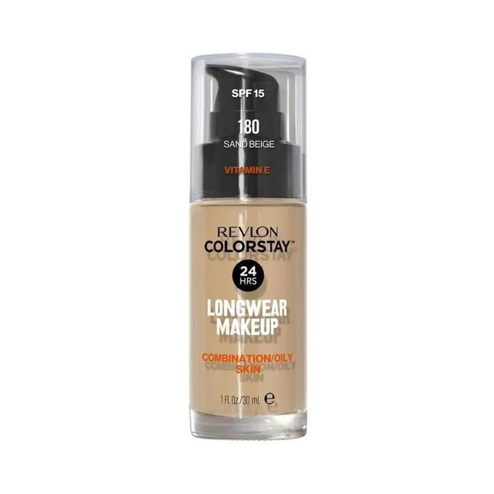 Revlon Colorstay Longwear Makeup Combination/Oily Skin 180 Sand Beige Spf 15