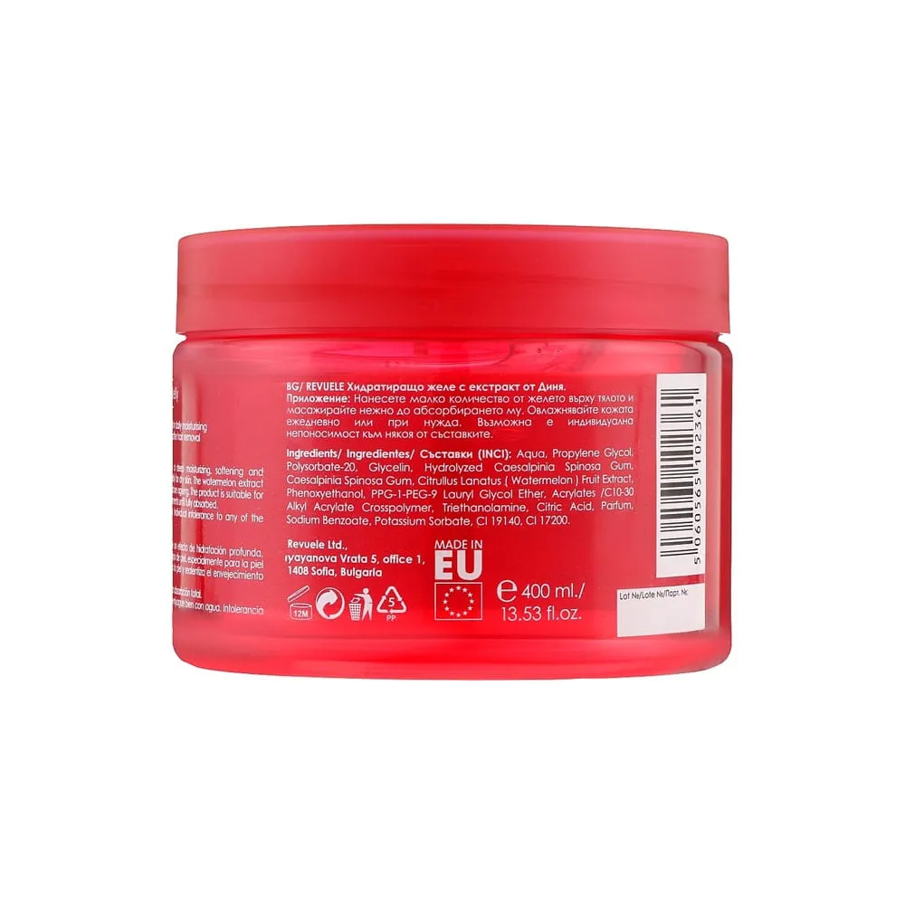 Revuele Moisturising Body Jelly With Watermelon Extract 400ml