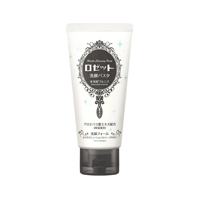 Rosette Face Wash Pasta Glacial Clay Cleanser 120g