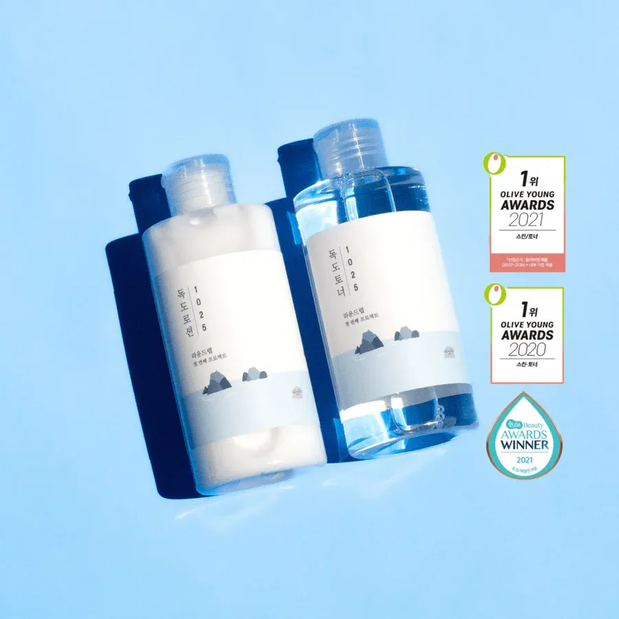 Round Lab 1025 Dokdo Toner   Lotion Duo (200ml 200ml)