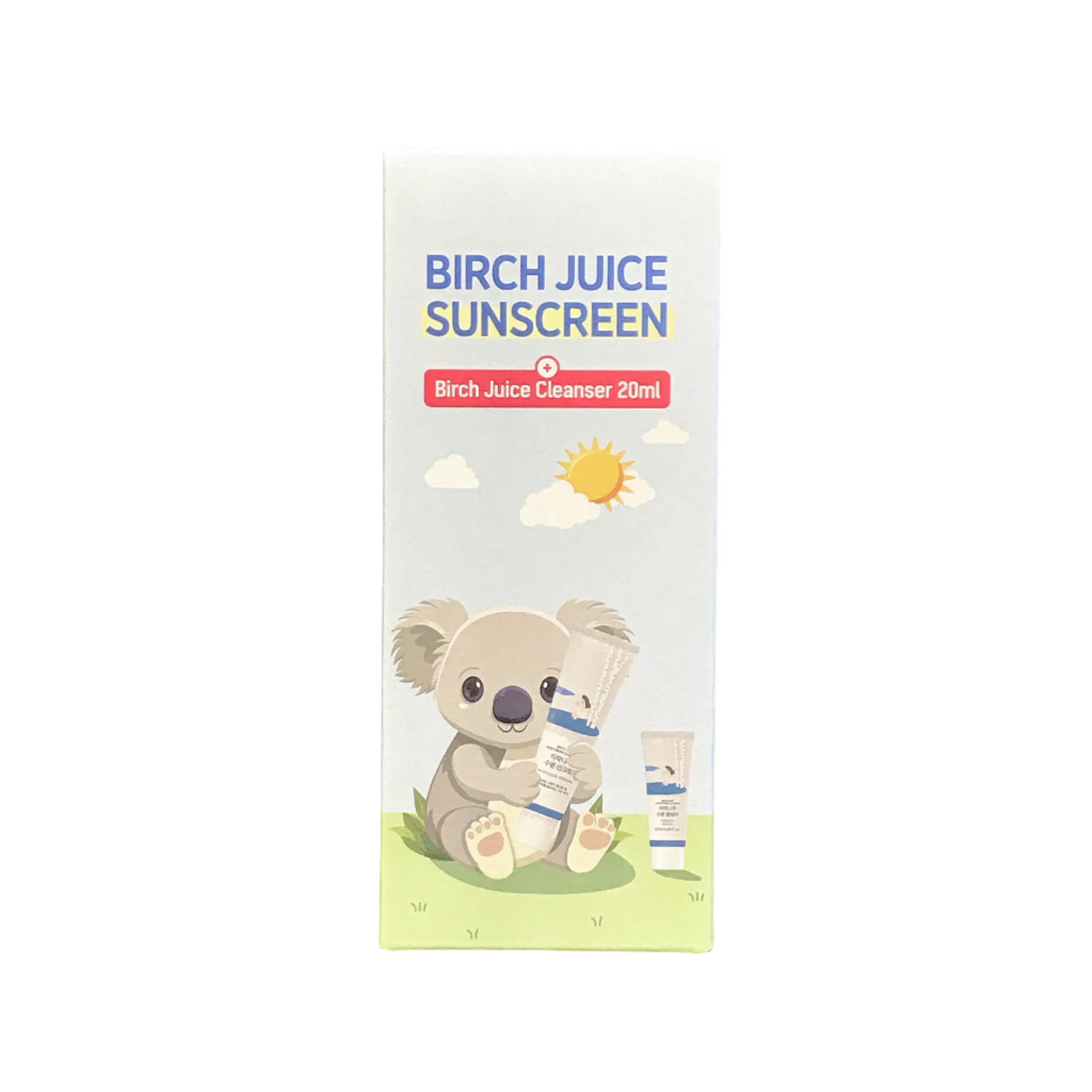 Round Lab Set 1 Birch juice Sunscreen 50ml   Birch Juice Cleanser 20ml