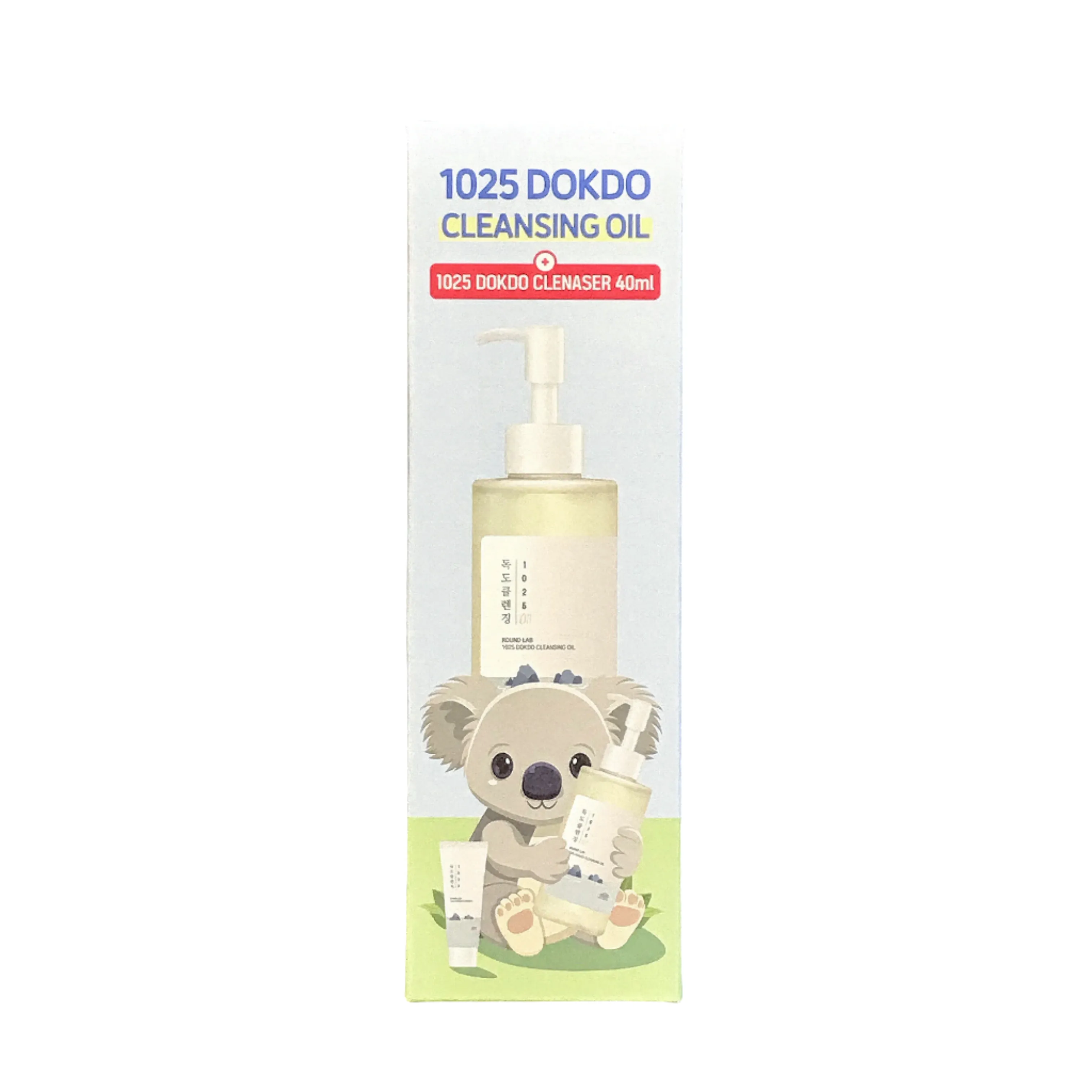 Round Lab Set 2 Dokdo Cleansing Oil 200ml  Dokdo cleanser 40ml