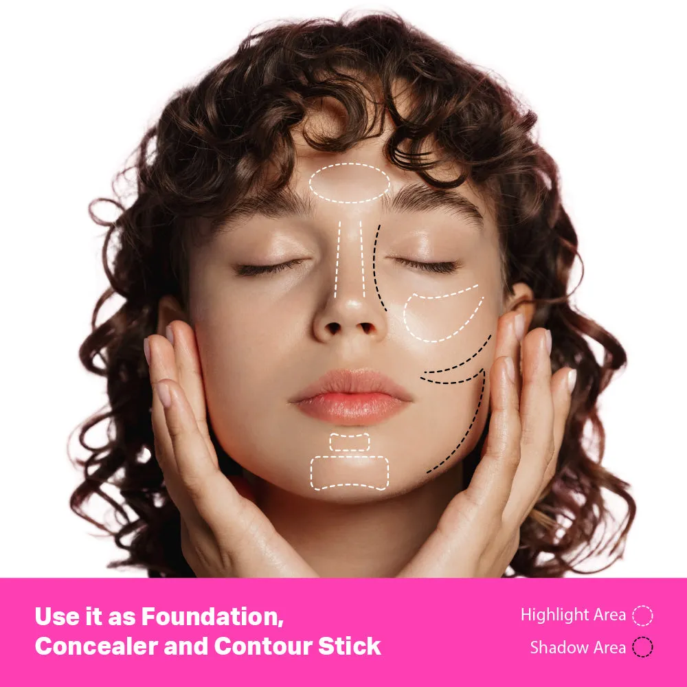 Ruby Kisses 3-in-1 Stick Foundation - Choose Your Shade